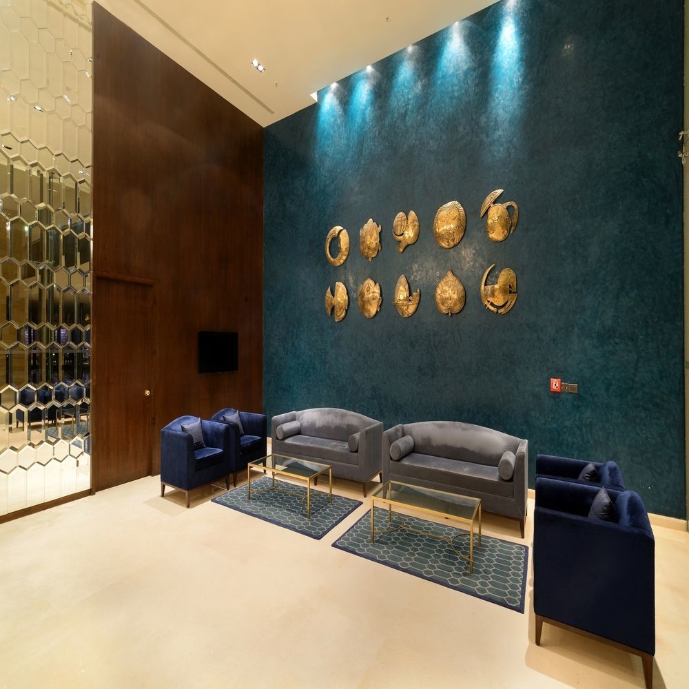 Marasa Sarovar Premiere Tirupati Exterior photo The interior of the lounge